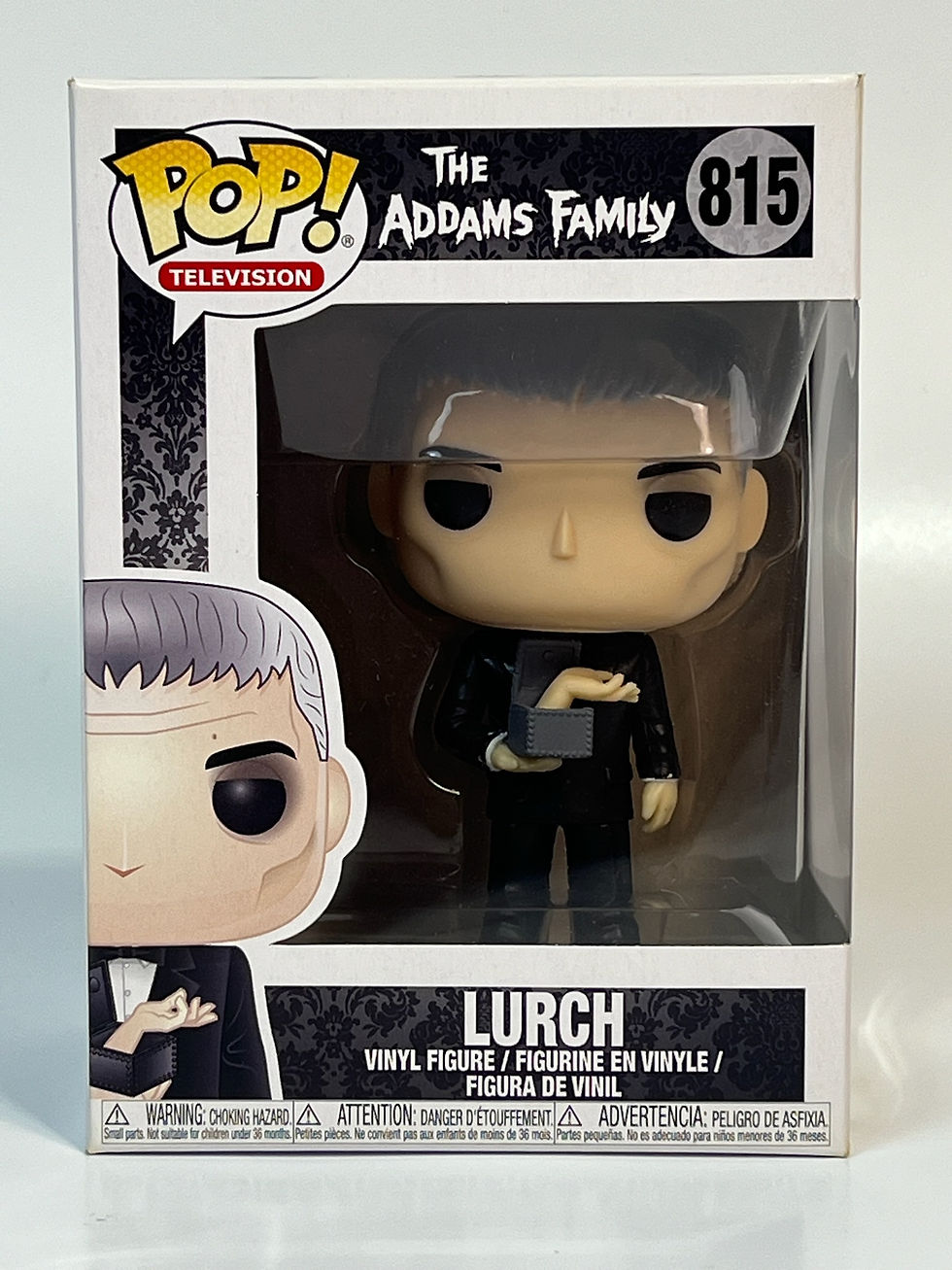 Funko Pop Lurch & Thing 815 classic television style collectible in box