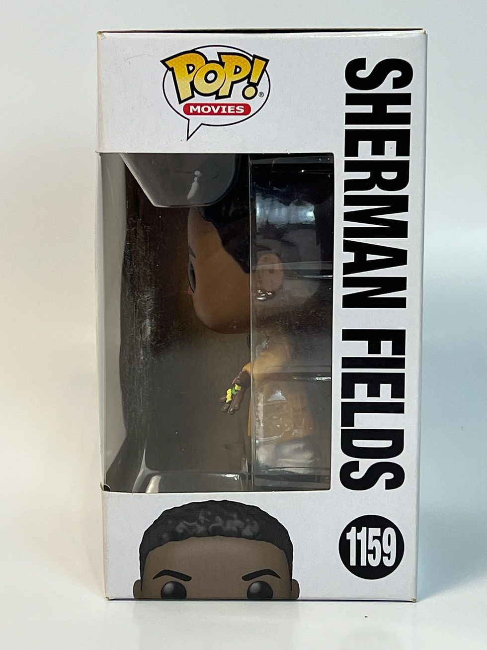 Thumbnail: Close-up Sherman Fields Funko Pop 1159 figure showing detail