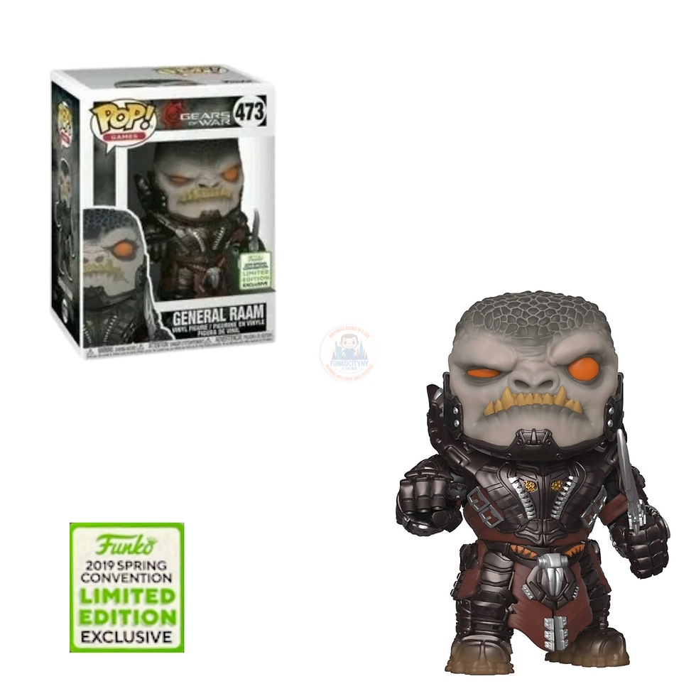 General RAAM #473 Funko Pop vinyl figure from Gears of War series.
