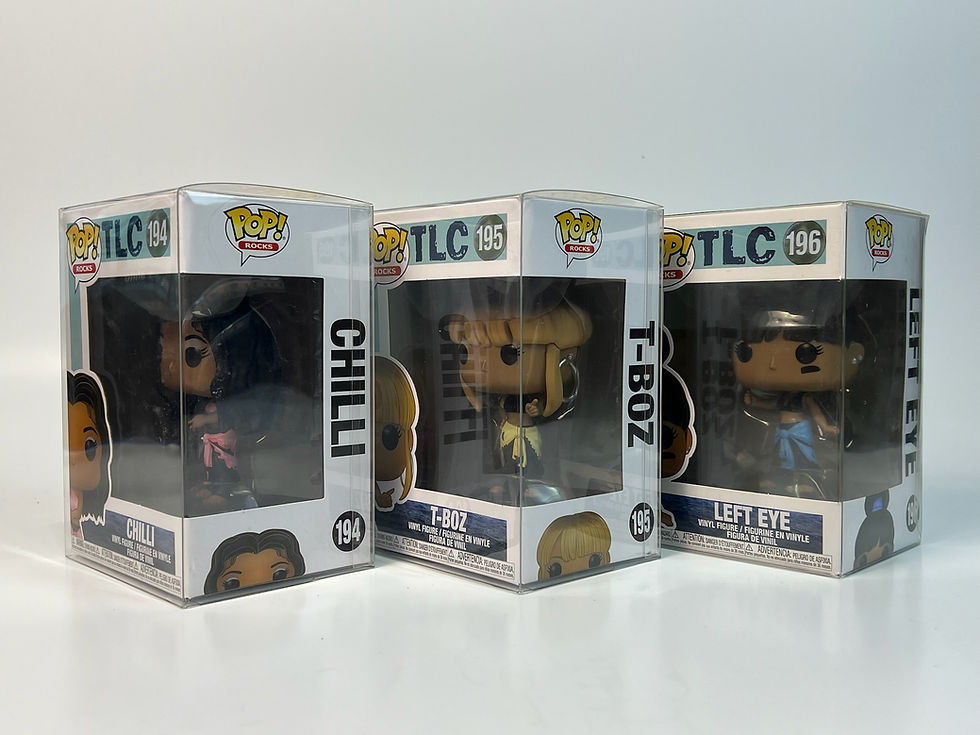 Thumbnail: Close-up TLC Funko Pop Rocks figures 2021 release