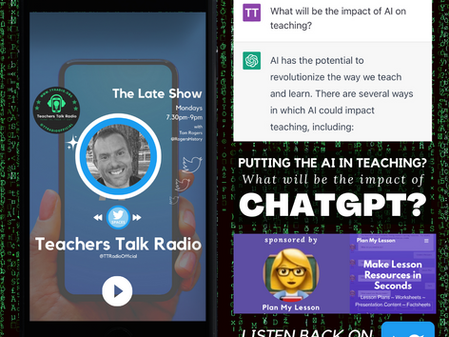 All things Chat GPT on TTR