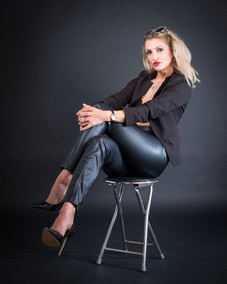 All black fashion photography shoot 01