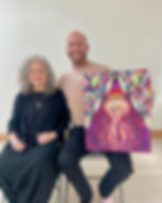 Mark Wieder with Allyson Grey