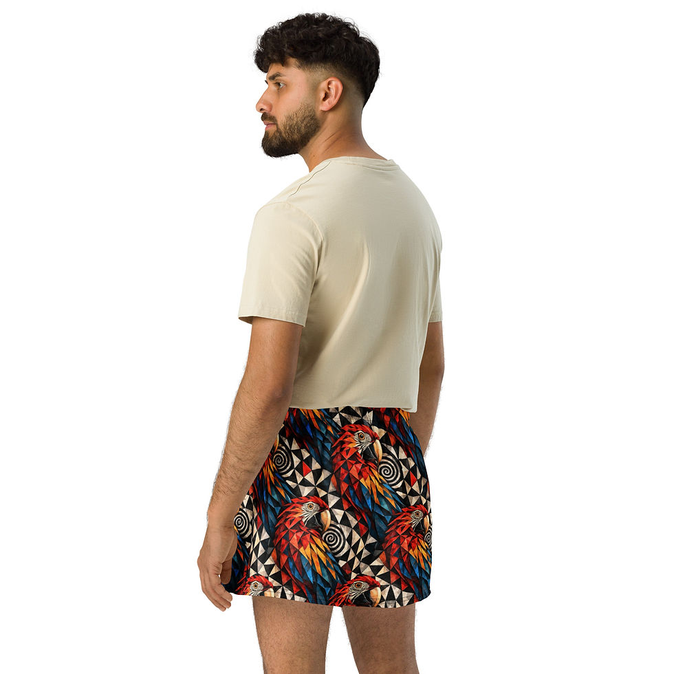 Thumbnail: Macaw Unisex Athletic Shorts