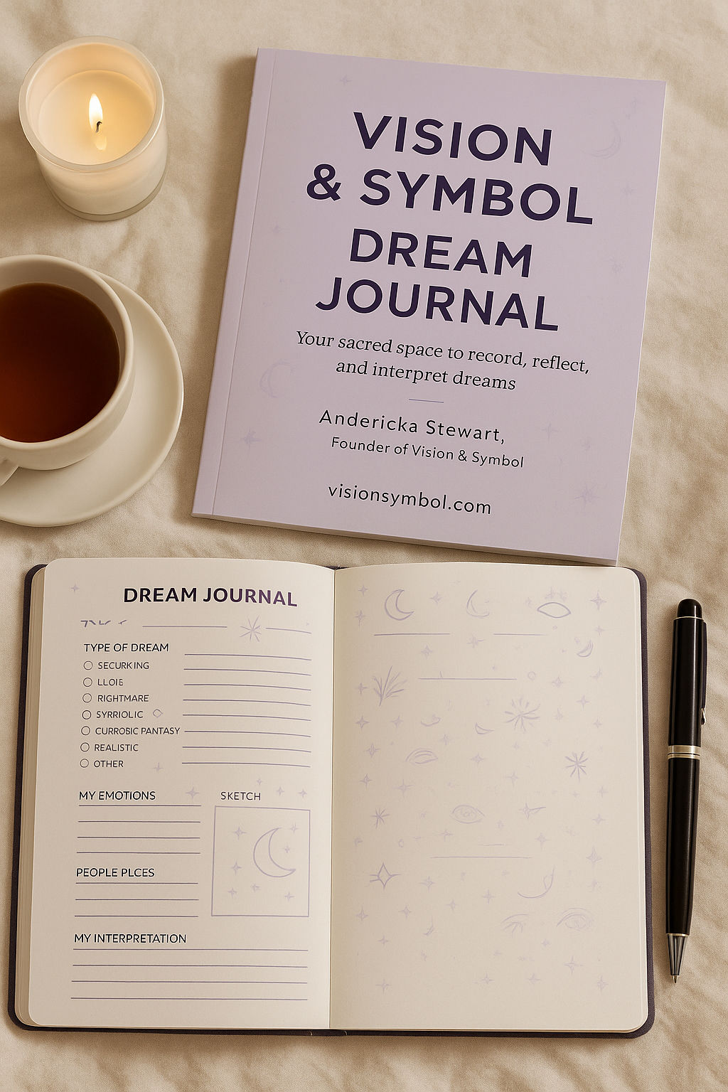 Vision & Symbol Dream Journal (Digital Download)
