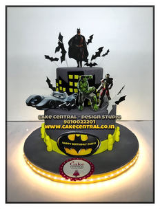 Batman Cake Online in Delhi for Kids Birthday