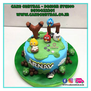 Angry Birds Cake Online in Delhi