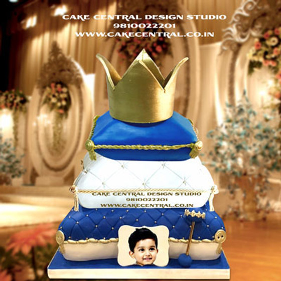 Royal Prince Cake Online In Delhi Cake Central Design Studio Prince theme baby shower cake. royal prince cake online in delhi