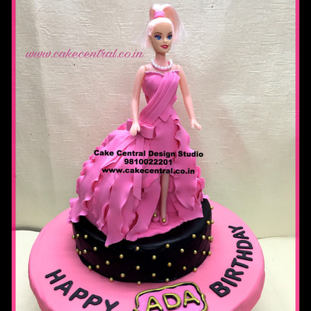 Barbie Doll Cake in Delhi