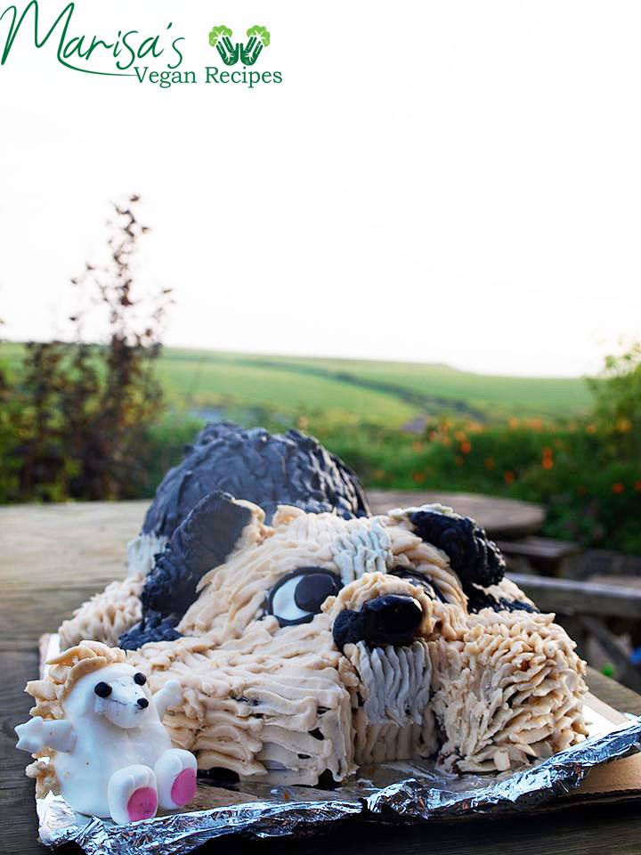 Vegan Dog Cake