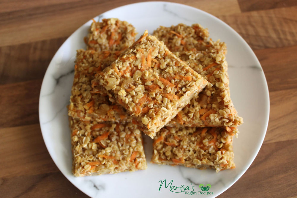 Vegan Carrot Cake Flapjacks