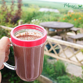 Choc smoothie outside.jpg