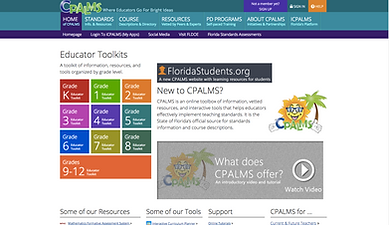 CPalms Site Screenshoot