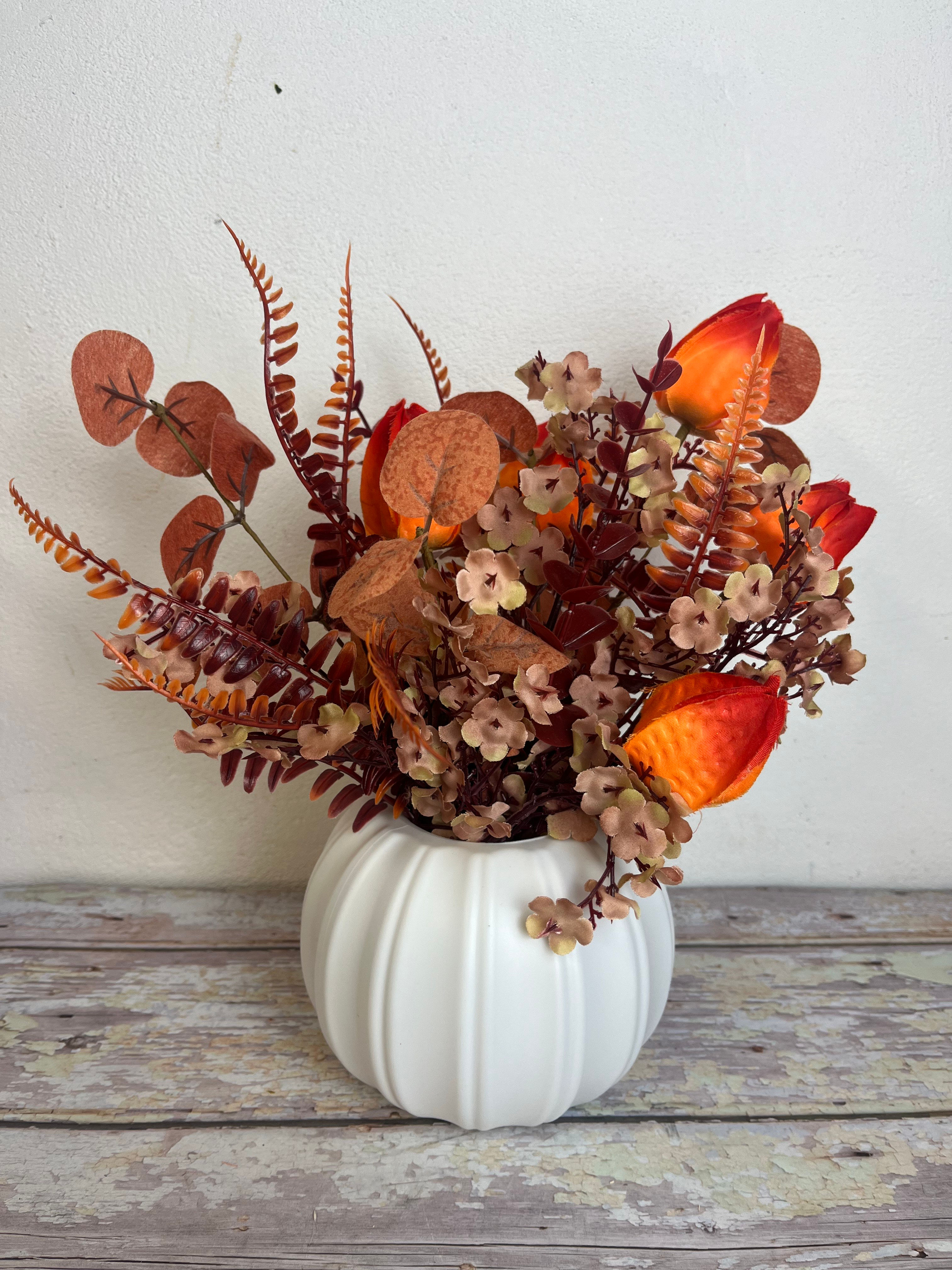 Artificial Pumpkin Vase