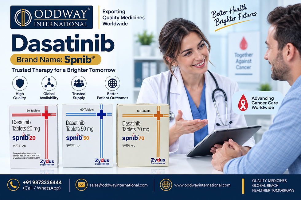 Where can hospitals source the Dasatinib brand name for bulk supply now?