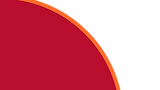 Red circle background