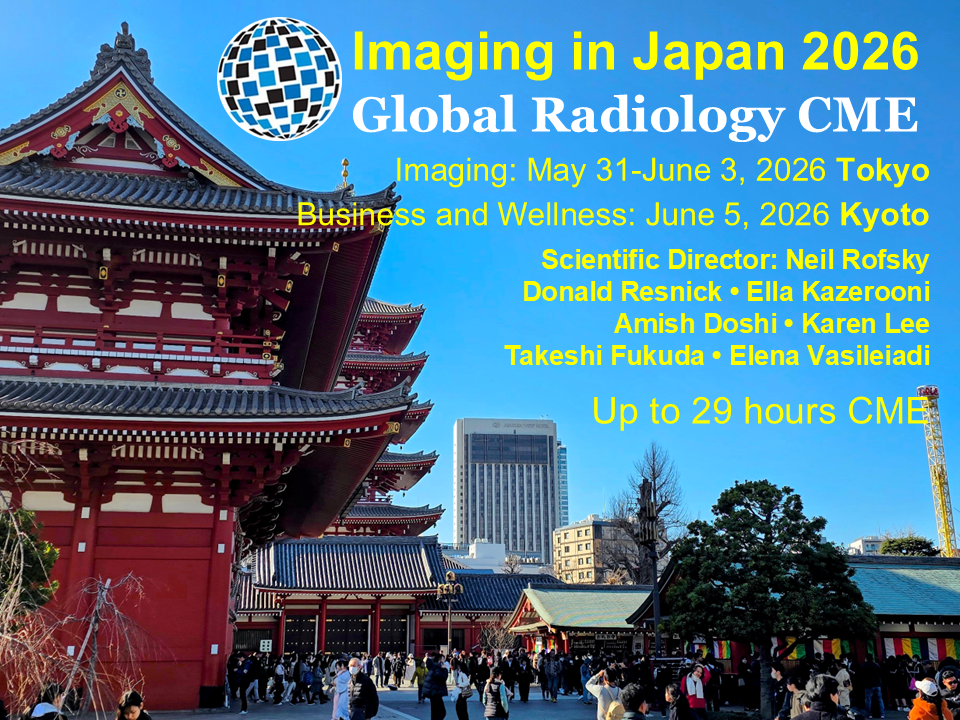 Imaging in Japan 2026 - Radiology CME in Tokyo and Kyoto