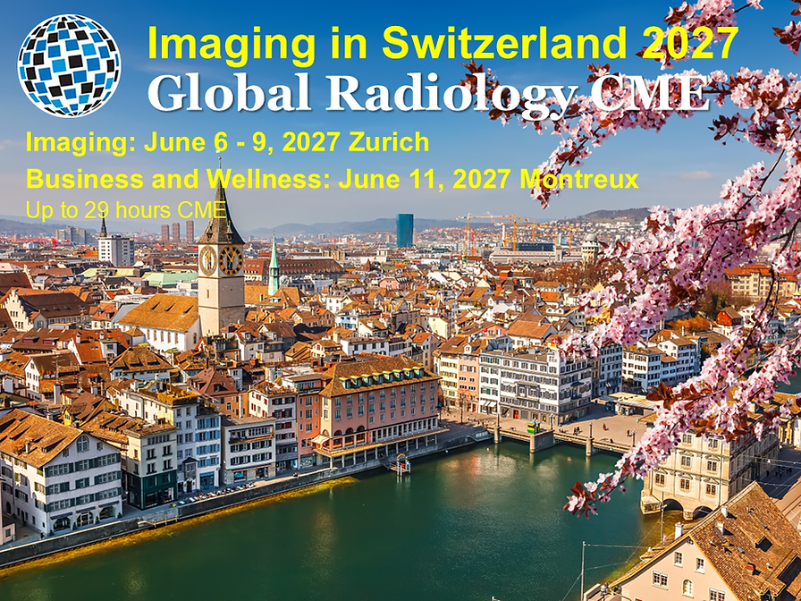 Radiology CME June 2027 in Zurich Switzerland