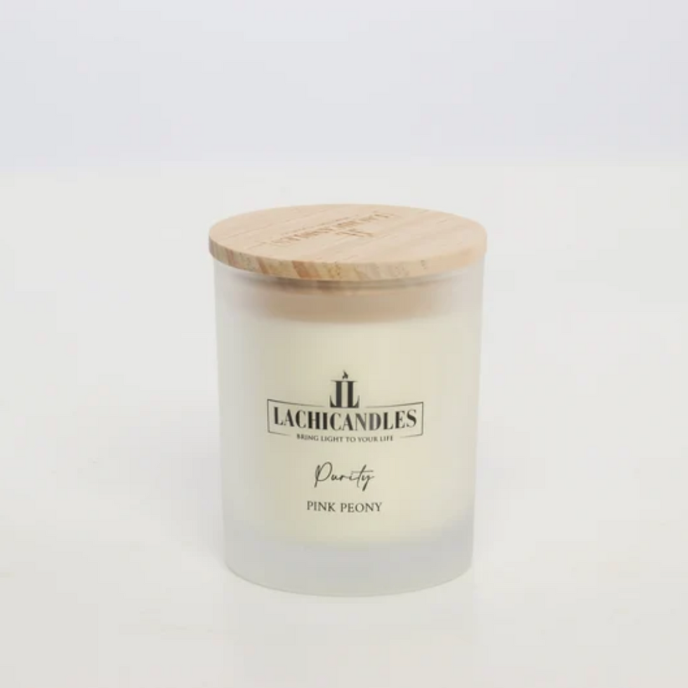 Thumbnail: Pink Peony Candle | Handmade Scented Candle | Peony Candle | Homemade Soy Candle