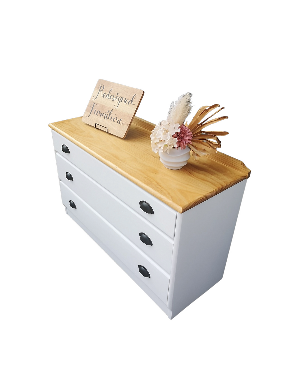 Thumbnail: Lowboy SOLID WOOD Drawers
