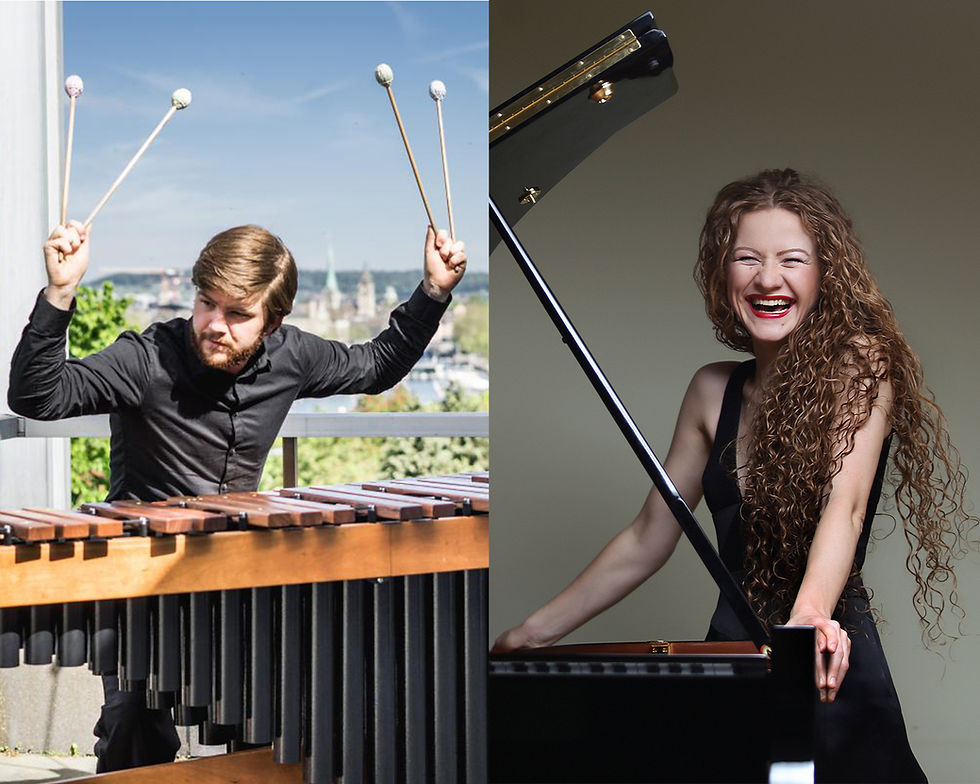 "Marimba on Fire" - Manuel Leuenberger, marimba (Switzerland) &  Asiya Korepanova, piano