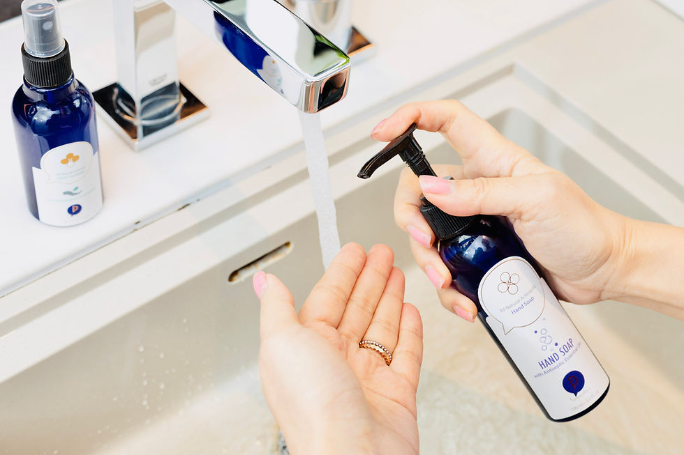 縮圖：香薰抗菌消毒修護手部組合