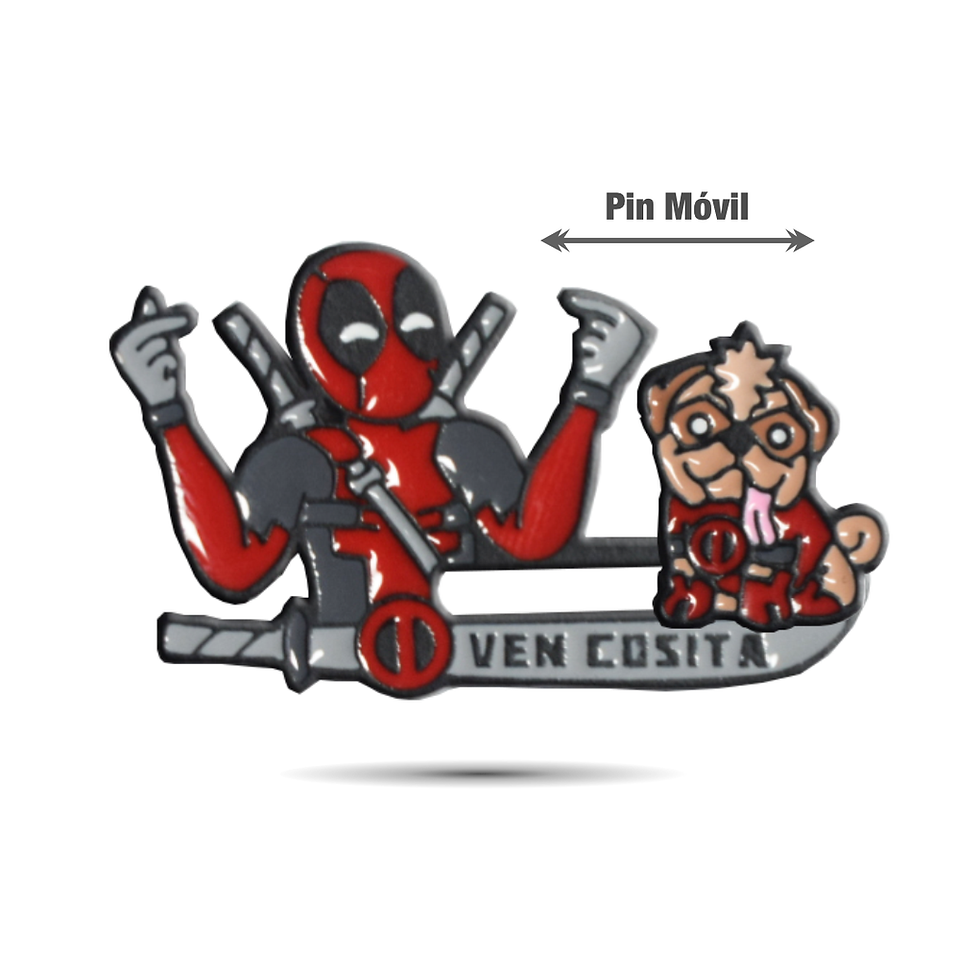 Miniatura: Pin Móvil -Deadpool Dogpool