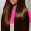 Thumbnail: Burgundy & Brown 13X4 LACE FRONTAL WIG (STRAIGHT/CURLY)