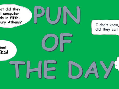 PUN OF THE DAY!