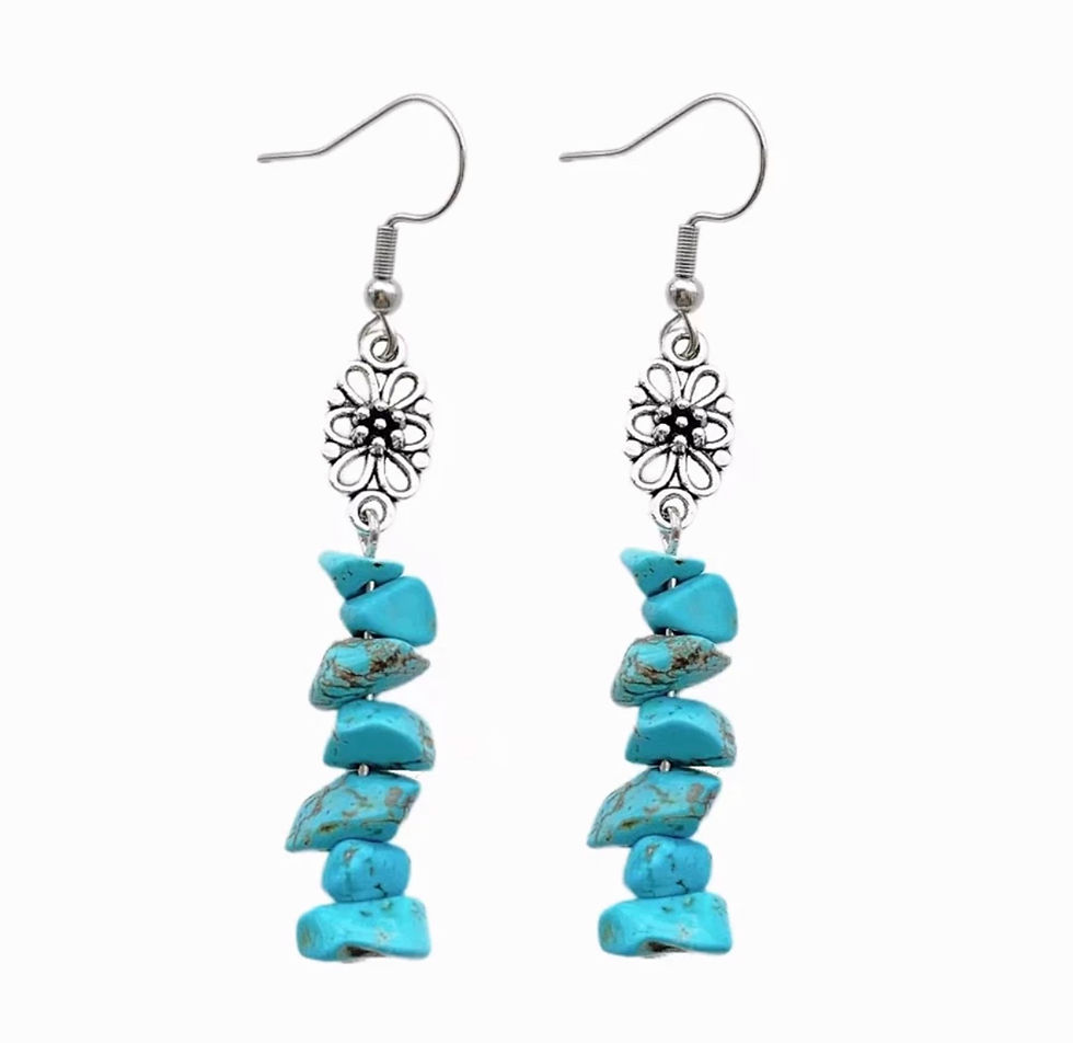 Thumbnail: Healing Crystal Earrings 