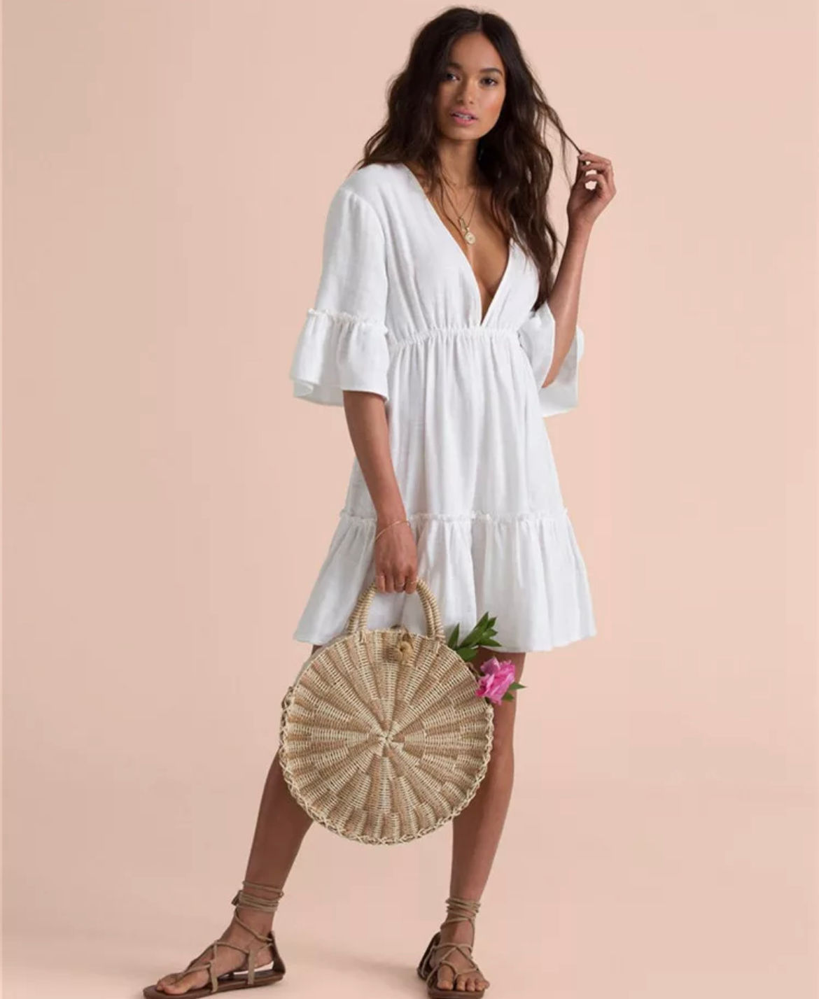 Coverup Mini Dress