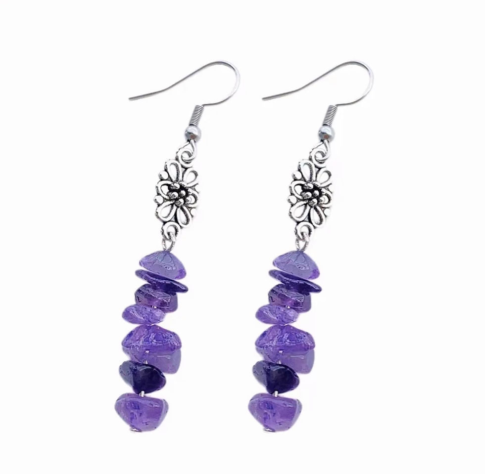 Thumbnail: Healing Crystal Earrings 