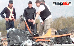 La Rioja: Cae helicóptero y mueren dos personas