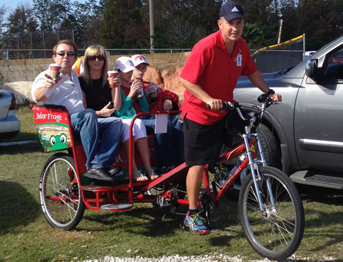 Pedicabs at the Citrus Bowl
