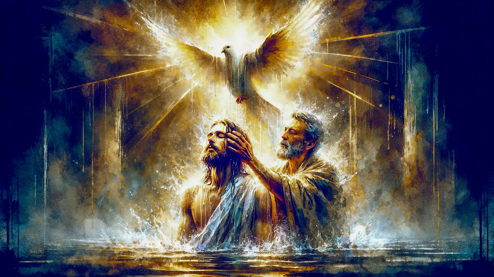 Baptême du Seigneur, A. Michel Teheux