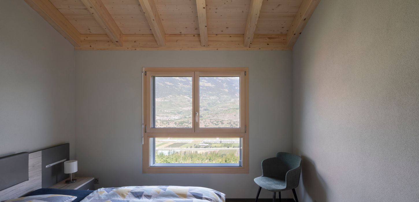 villa glassey | villa individuelle | baar | chambre | atelier4 | bureau d'architecture