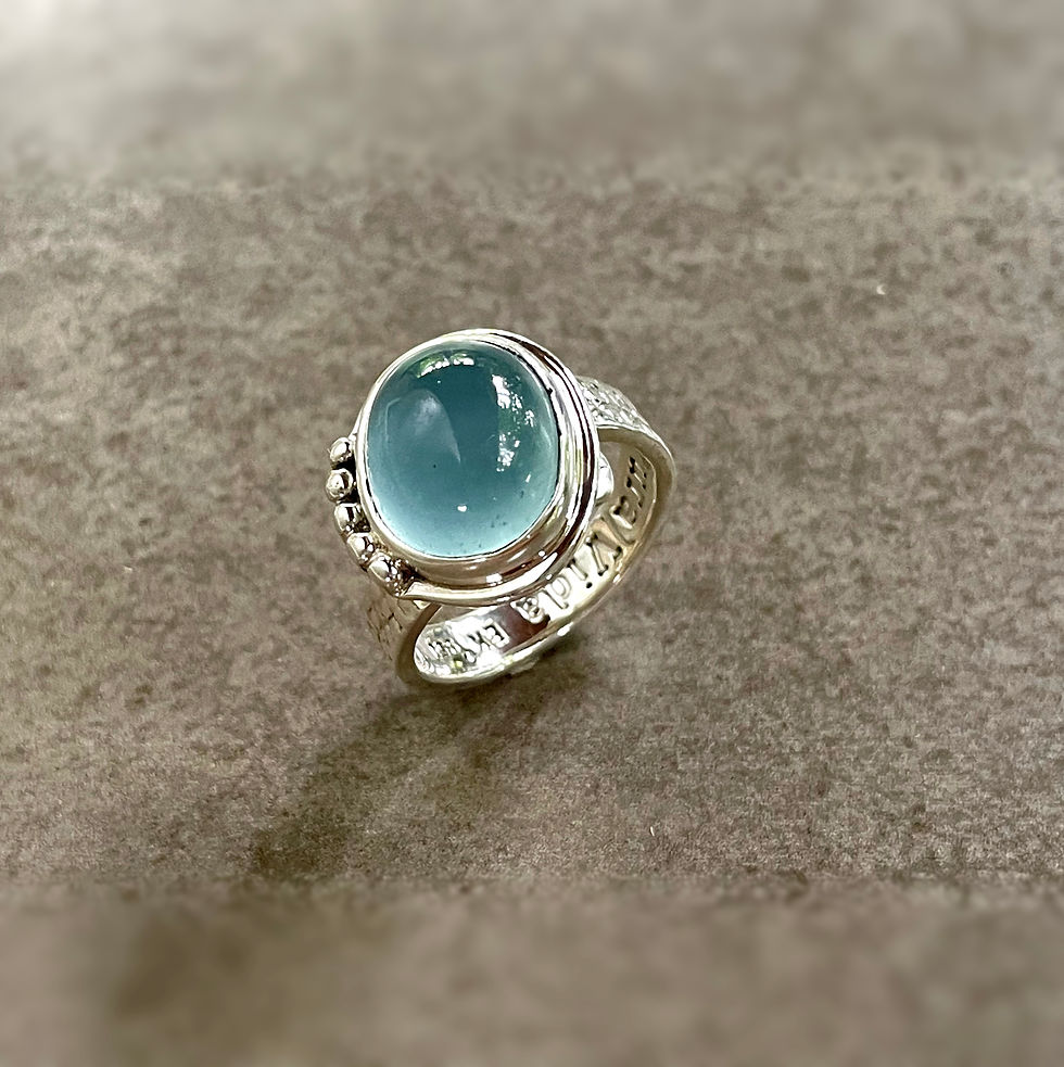 Miniaturbild: Aquamarine ring