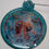 Thumbnail: Teal Stained Glass Ornaments piece 9