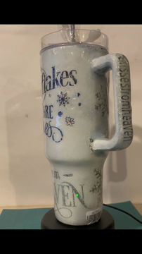 Thumbnail: 40oz "Snowflake Kisses" Tumbler