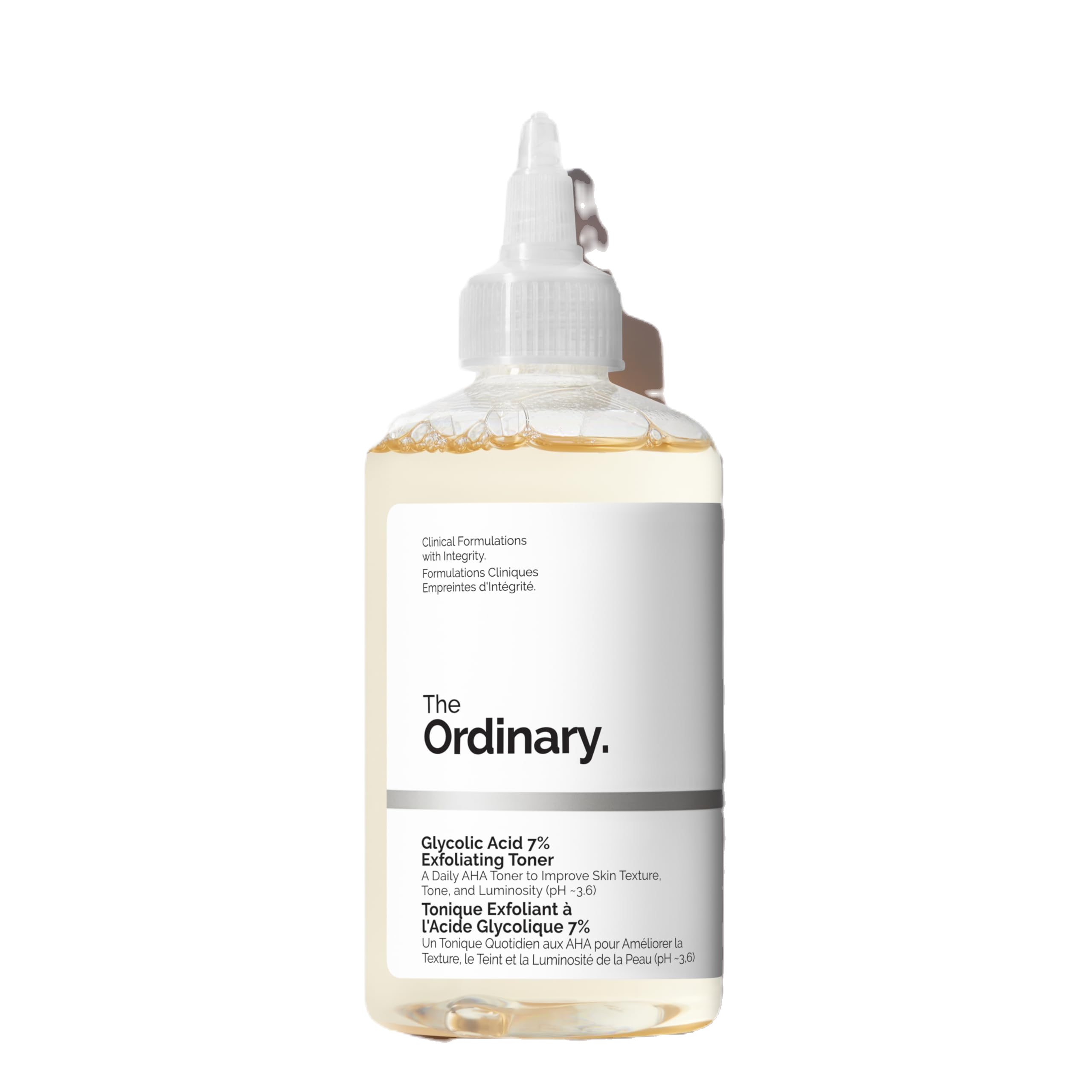 The Ordinary Glycolic Acid 7% Exfoliating Toner Brightening and Smoothing Daily