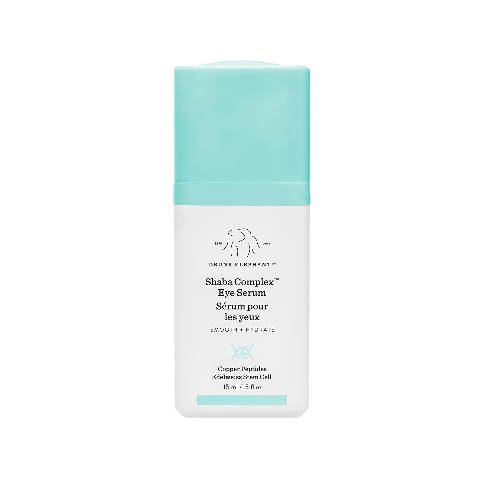 Drunk Elephant Shaba Complex Eye Serum - Anti Aging Wrinkle Serum for Dark Circl