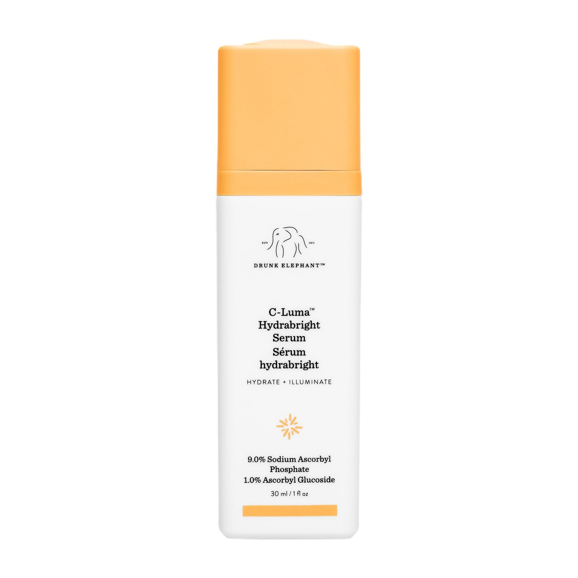 Drunk Elephant C-Luma Hydrabright Serum - 1 fl oz - 10% Vitamin C Face Serum - H