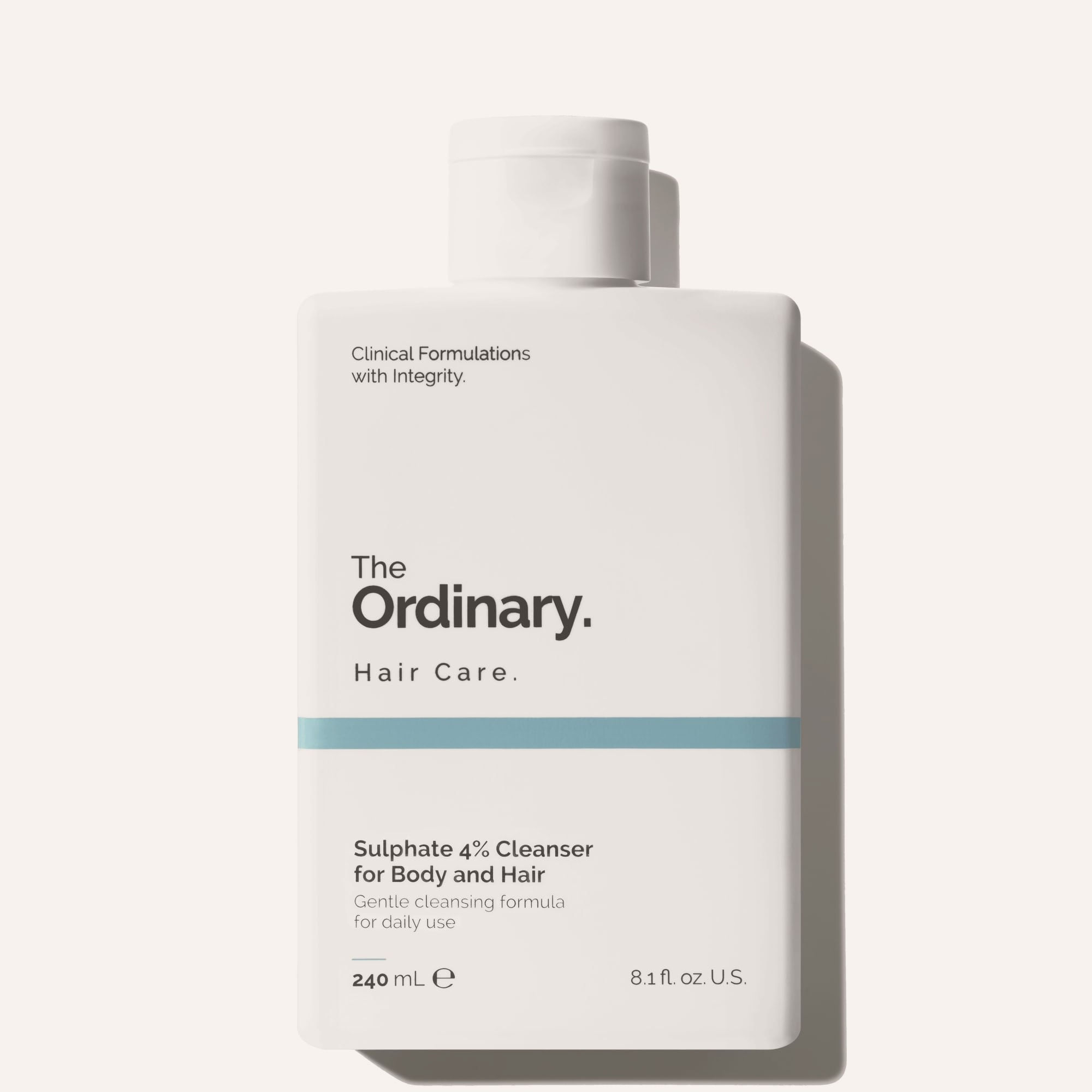 The Ordinary Sulphate 4% Cleanser for Body and Hair — Gentle Daily Cleansing for