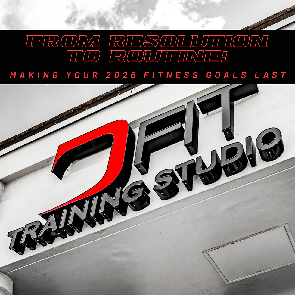 From Resolution to Routine: Making Your 2026 Fitness Goals Last