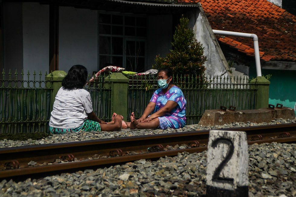 Daily Life Amid Covid-19 In Bandung
