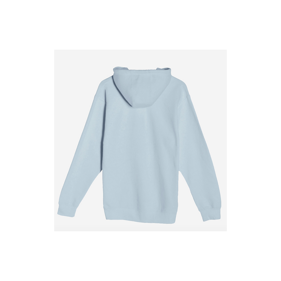 Thumbnail: Ambitious Hustler Hoodie - BLUE MIST - UNISEX
