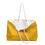 Thumbnail: Stylish Weekend Bag for Travel, Tote Bag, Gym Bag, Yellow Fashion Bag.