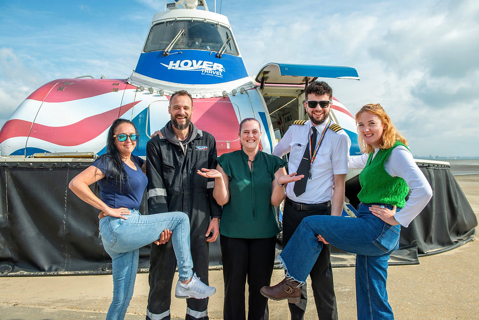 Hovertravel Team To Abseil Spinnaker Tower For Mountbatten