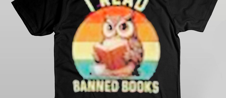 Official Owl I Read Banned Books Vintage Shirt