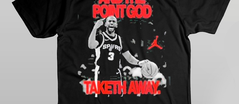 Premium Jordan x Chris Paul And The Point God Taketh Away San Antonio Spurs 2025 NBA Shirt